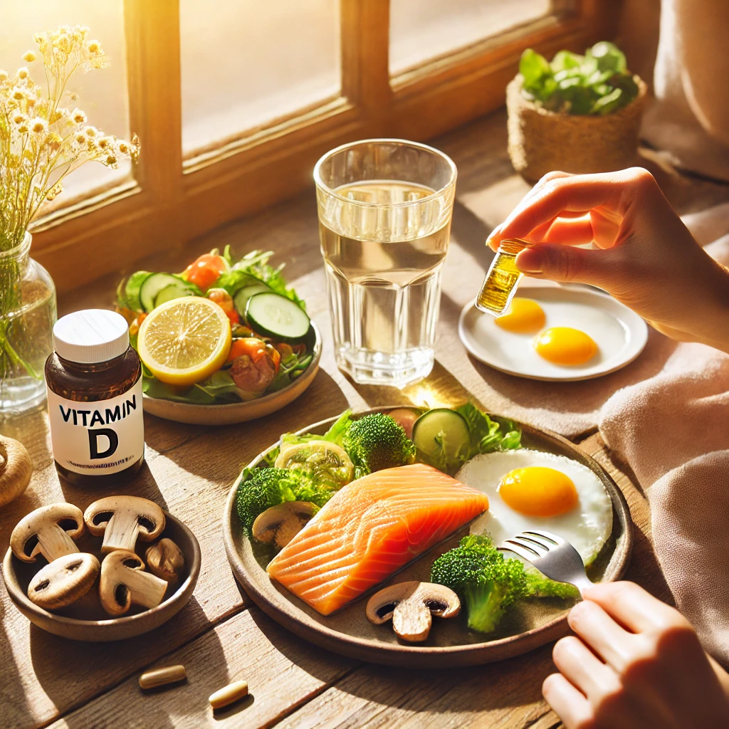 비타민D 복용 이미지