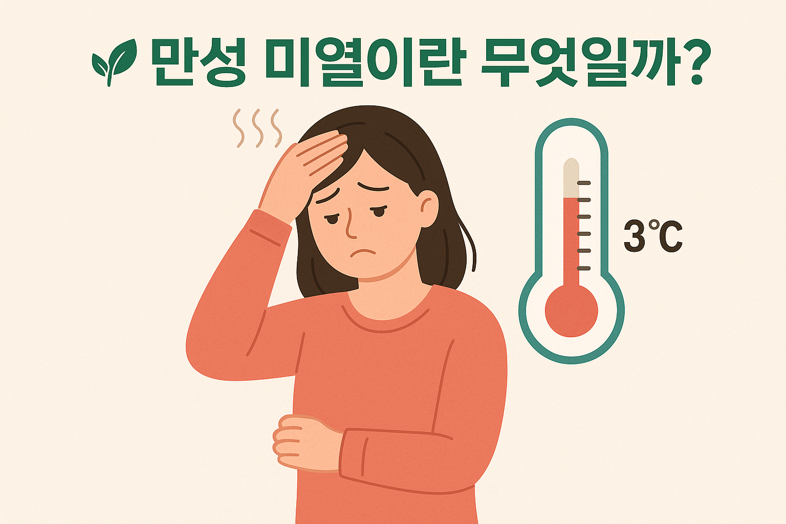 만성 미열이란 무엇일까?