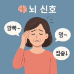 뇌건강이 떨어지는 주요 신호