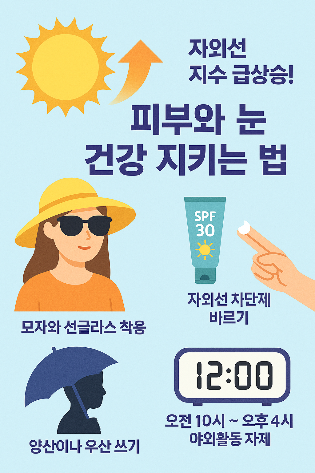 피부와 눈 건강 지키는 법